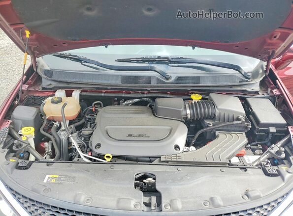 2C4RC1GGXLR285937 2020 CHRYSLER PACIFICA Burgundy Вид підкапотного простору