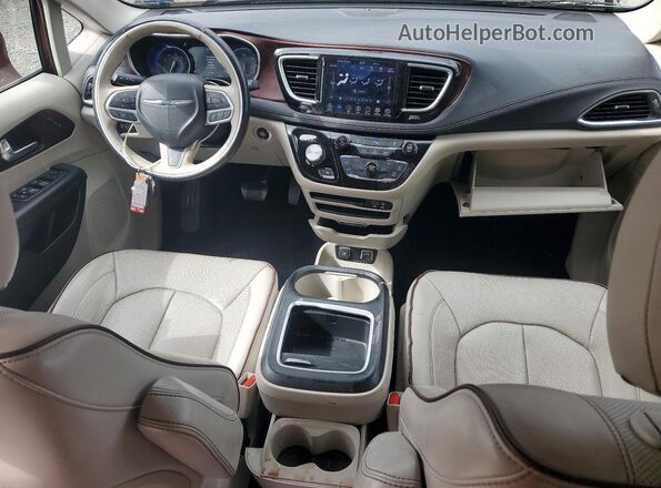 2C4RC1GGXLR285937 2020 CHRYSLER PACIFICA Burgundy Вид панелі приладів