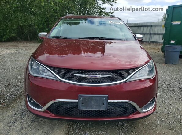 2C4RC1GGXLR285937 2020 CHRYSLER PACIFICA Burgundy Вид спереду