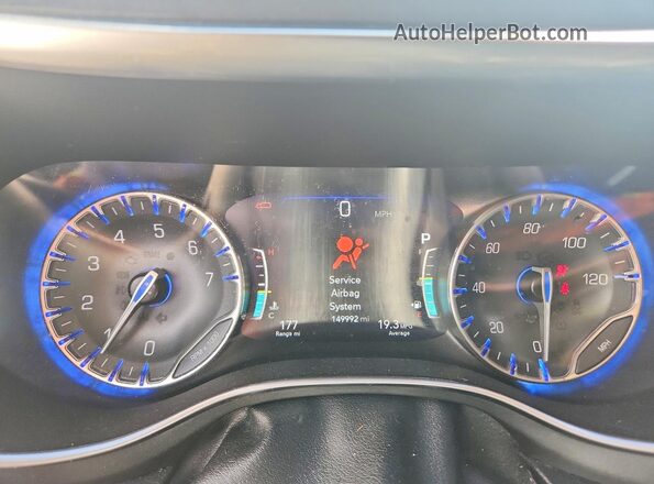 2C4RC1GGXLR290264 2020 CHRYSLER PACIFICA Gray Instrument cluster view
