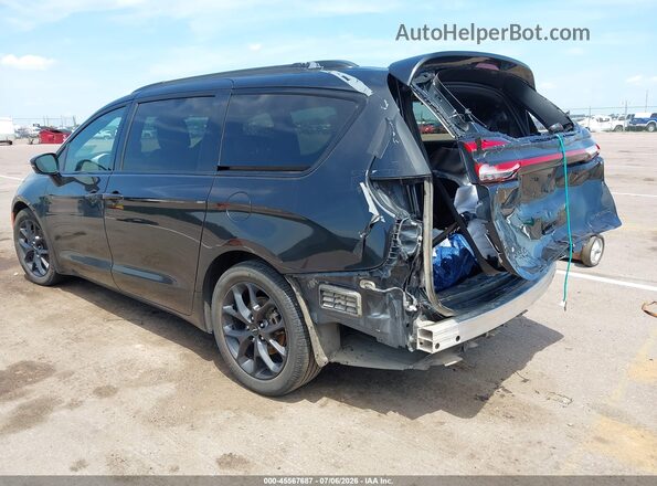 2C4RC1GGXNR147723 2022 CHRYSLER PACIFICA Black Rear left