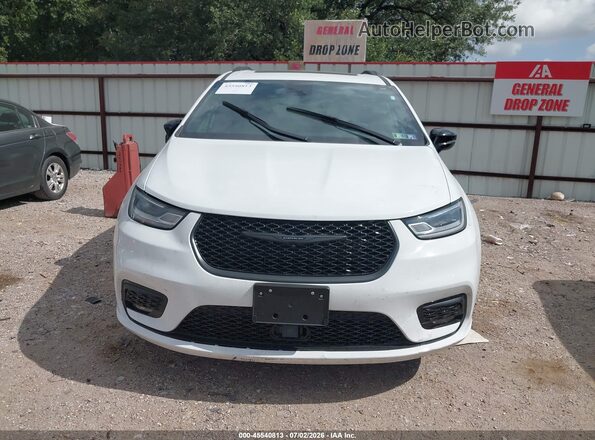 2C4RC1GGXSR522022 2025 CHRYSLER PACIFICA White Սարքավորումների վահանակի տեսք