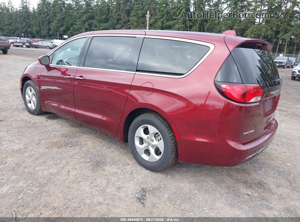 2C4RC1H70JR306919 2018 CHRYSLER PACIFICA Red Trasero izquierdo