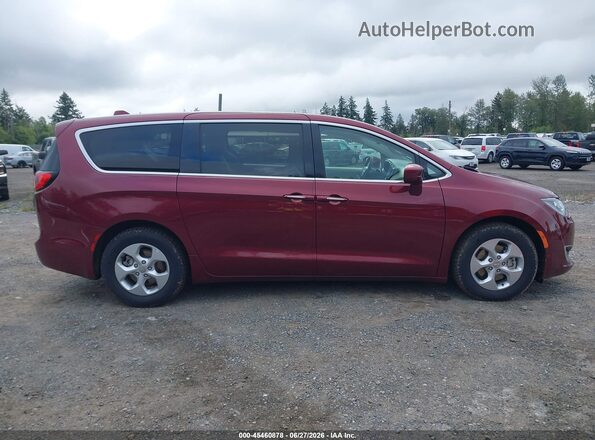 2C4RC1H70JR306919 2018 CHRYSLER PACIFICA Red Vista interior trasera