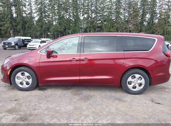 2C4RC1H70JR306919 2018 CHRYSLER PACIFICA Red Vista interior de 360 grados