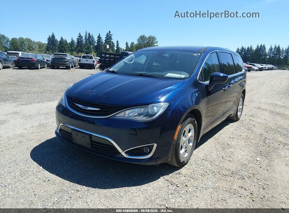 2C4RC1H71JR276247 2018 CHRYSLER PACIFICA Синий Передняя левая четверть