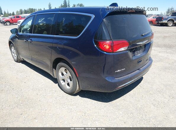 2C4RC1H71JR276247 2018 CHRYSLER PACIFICA Синий Задняя левая четверть