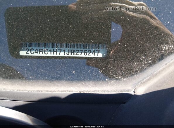 2C4RC1H71JR276247 2018 CHRYSLER PACIFICA Синий Вид подкапотного пространства