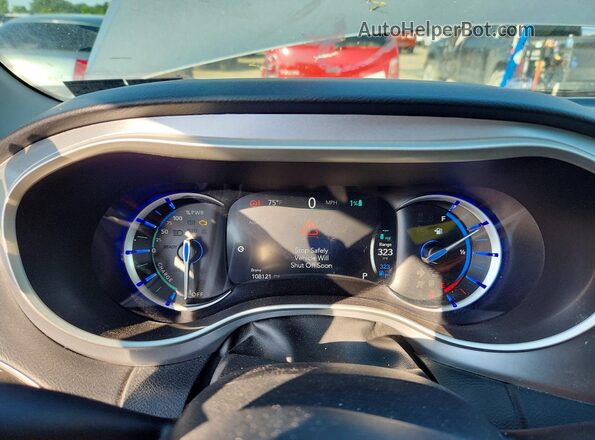 2C4RC1H72HR500703 2017 CHRYSLER PACIFICA Серебряный Вид щитка приборов