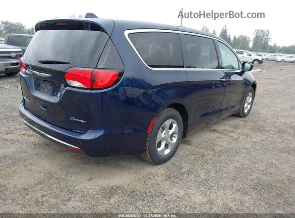 2C4RC1H73JR276248 2018 CHRYSLER PACIFICA Синий Задняя правая четверть