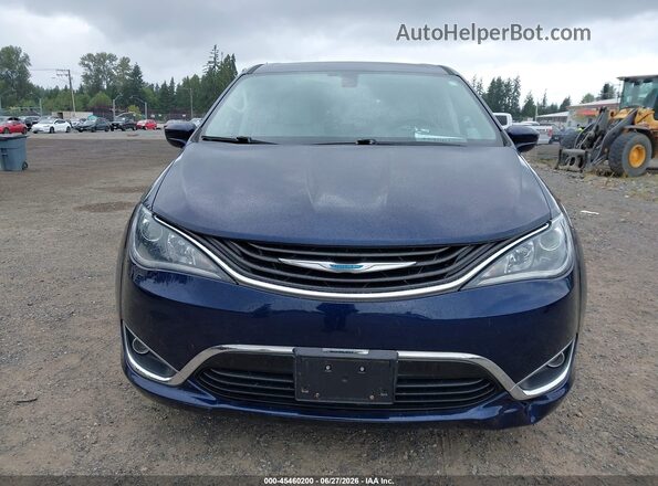 2C4RC1H73JR276248 2018 CHRYSLER PACIFICA Синий Вид задней части салона