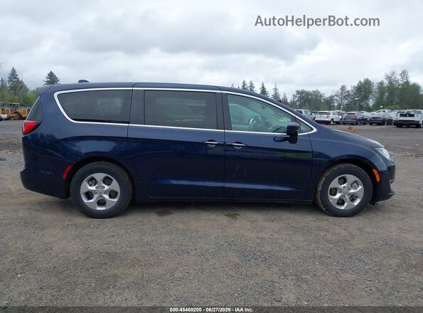 2C4RC1H73JR276248 2018 CHRYSLER PACIFICA Синий Панорамный вид салона 360°