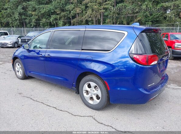 2C4RC1H75JR276249 2018 CHRYSLER PACIFICA Blue უკანა მარცხენა