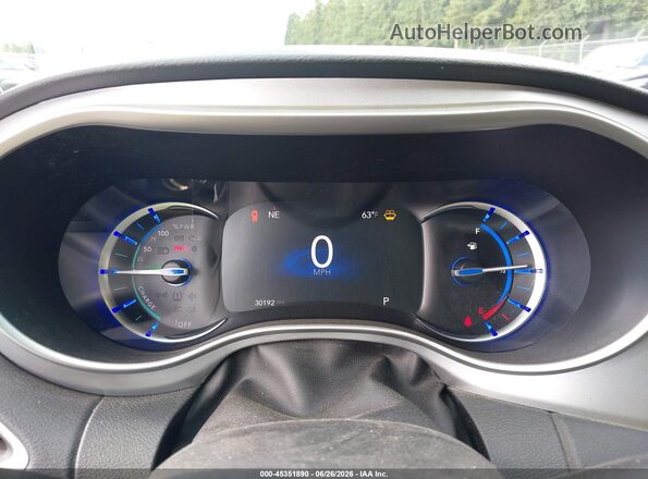 2C4RC1H75JR276249 2018 CHRYSLER PACIFICA Blue უკანა სავარძლების ხედი