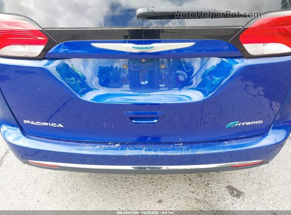 2C4RC1H75JR276249 2018 CHRYSLER PACIFICA Blue წინა ხედი