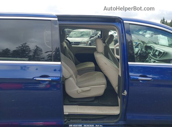 2C4RC1H75JR276249 2018 CHRYSLER PACIFICA Blue VIN კოდის სტიკერის ხედი