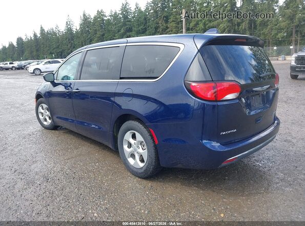 2C4RC1H76HR836192 2017 CHRYSLER PACIFICA Blue Rear left