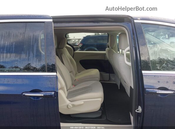 2C4RC1H76HR836192 2017 CHRYSLER PACIFICA Blue VIN sticker view