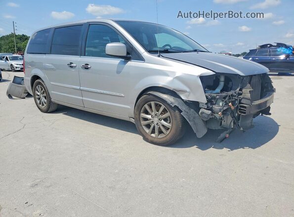 2C4RC1HG6GR113375 2016 CHRYSLER TOWN Silver Przód prawy
