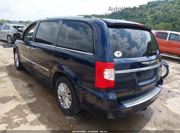 2C4RC1JG5GR159693 2016 CHRYSLER TOWN & COUNTRY Blue უკანა მარცხენა