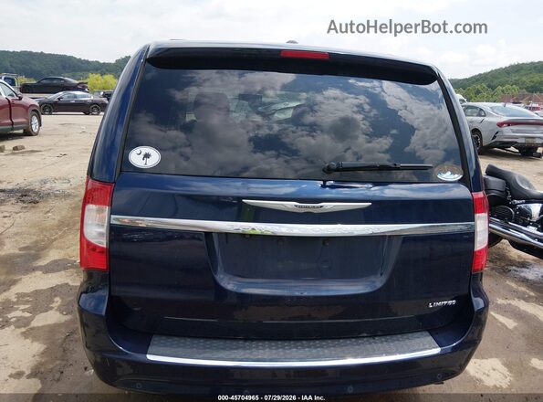 2C4RC1JG5GR159693 2016 CHRYSLER TOWN & COUNTRY Blue 