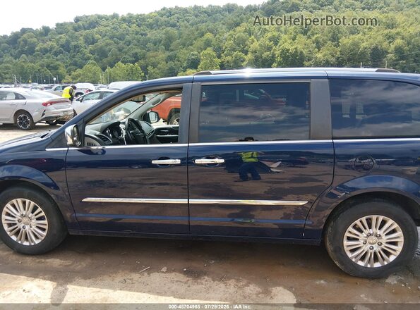 2C4RC1JG5GR159693 2016 CHRYSLER TOWN & COUNTRY Blue სალონის 360-გრადუსიანი ხედი