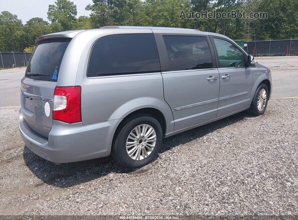 2C4RC1JG9GR239157 2016 CHRYSLER TOWN & COUNTRY Silver Trasero derecho