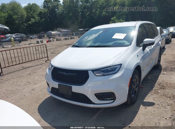 2C4RC1L70PR543104 2023 CHRYSLER PACIFICA Белый Вид панели приборов