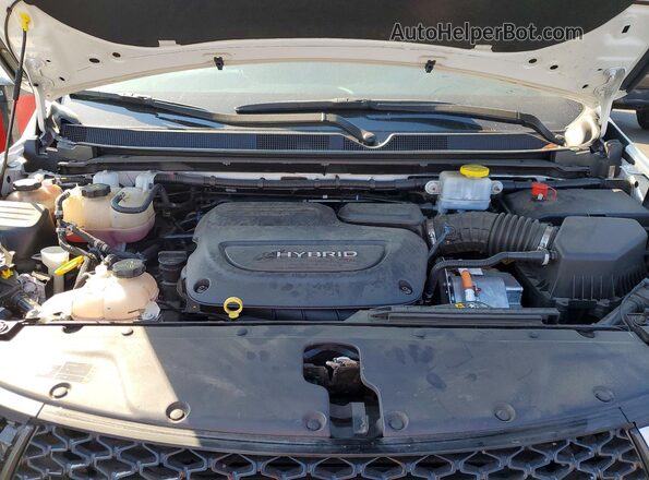 2C4RC1L70PR618688 2023 CHRYSLER PACIFICA White ძრავის განყოფილების ხედი
