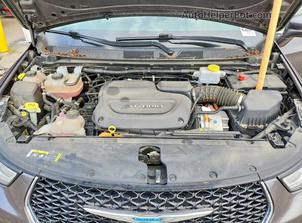 2C4RC1L71MR576964 2021 CHRYSLER PACIFICA Gray Widok komory silnika