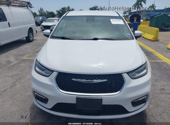 2C4RC1L71PR622300 2023 CHRYSLER PACIFICA White ხელსაწყოთა პანელის ხედი
