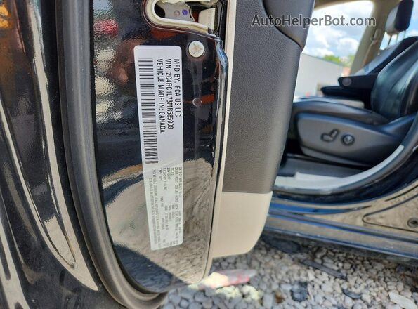 2C4RC1L73MR585908 2021 CHRYSLER PACIFICA Black VIN კოდის სტიკერის ხედი