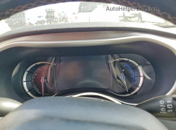 2C4RC1L73MR585987 2021 CHRYSLER PACIFICA Gray Вид щитка приладів