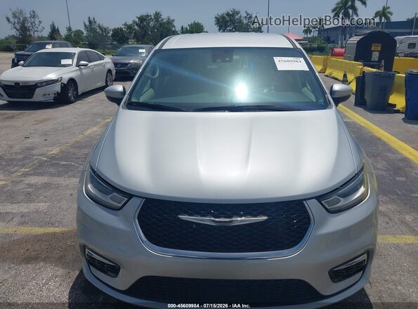 2C4RC1L73PR626123 2023 CHRYSLER PACIFICA Серебряный Вид щитка приборов