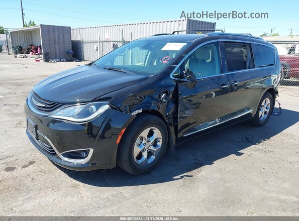 2C4RC1L74JR253018 2018 CHRYSLER PACIFICA Black Vista tres cuartos delantera izquierda
