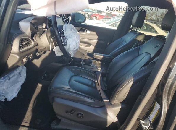 2C4RC1L74MR544641 2021 CHRYSLER PACIFICA Black Вид салону спереду