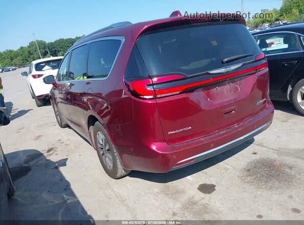 2C4RC1L74MR591667 2021 CHRYSLER PACIFICA Red Հետևի ձախ