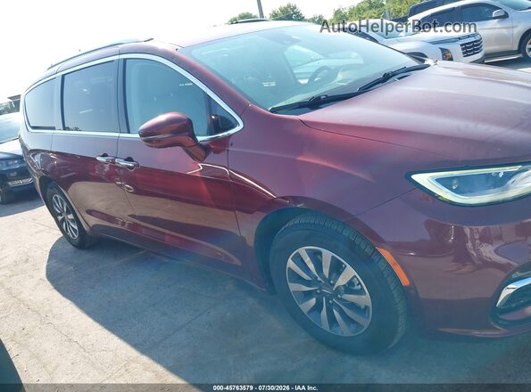 2C4RC1L74MR591667 2021 CHRYSLER PACIFICA Red Սալոնի հետևի տեսք
