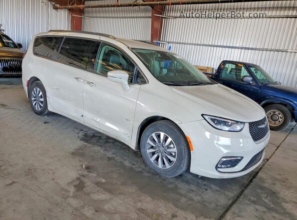 2C4RC1L75MR580578 2021 CHRYSLER PACIFICA Белый Передняя правая четверть