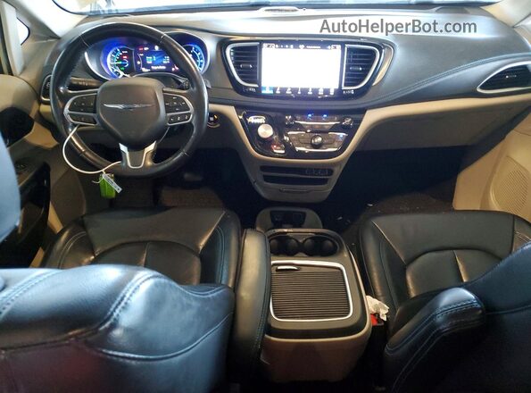 2C4RC1L75MR580578 2021 CHRYSLER PACIFICA Белый Вид панели приборов