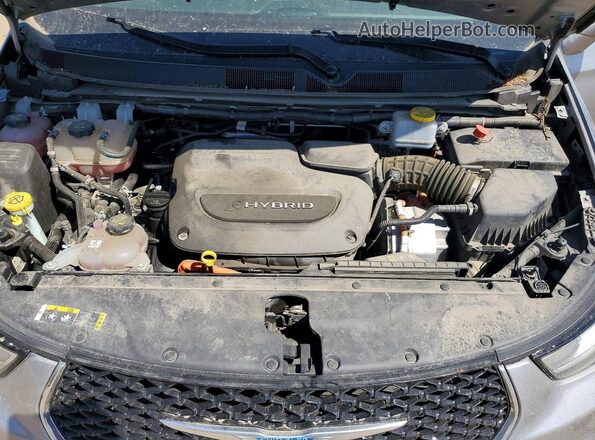2C4RC1L77MR594577 2021 CHRYSLER PACIFICA Silver Widok komory silnika