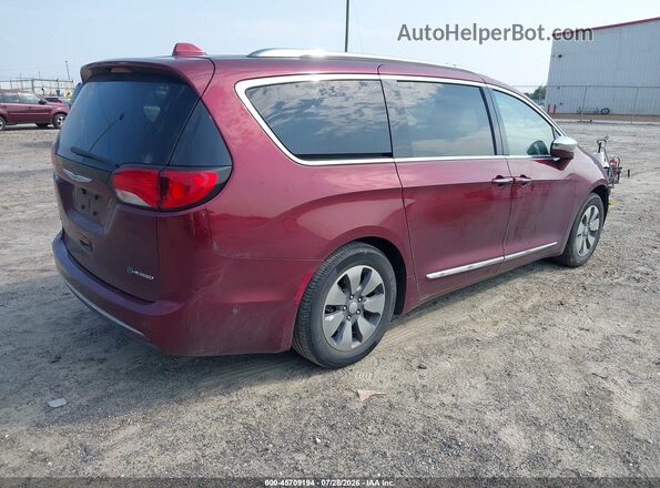 2C4RC1N70JR169324 2018 CHRYSLER PACIFICA Red Tył prawy