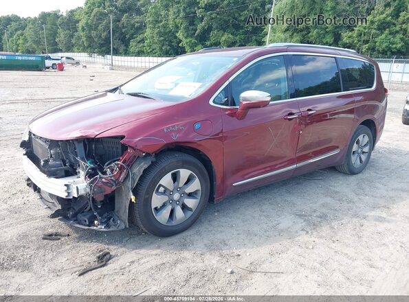 2C4RC1N70JR169324 2018 CHRYSLER PACIFICA Red Przód lewy