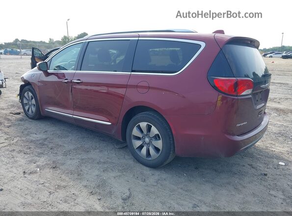 2C4RC1N70JR169324 2018 CHRYSLER PACIFICA Red Tył lewy
