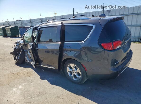 2C4RC1N70JR358815 2018 CHRYSLER PACIFICA Charcoal უკანა მარცხენა