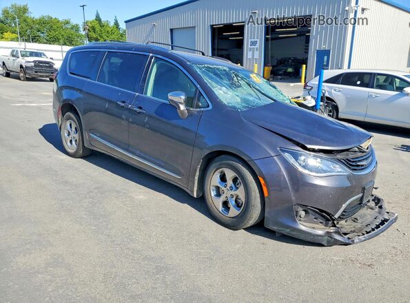 2C4RC1N70JR358815 2018 CHRYSLER PACIFICA Charcoal წინა მარჯვენა