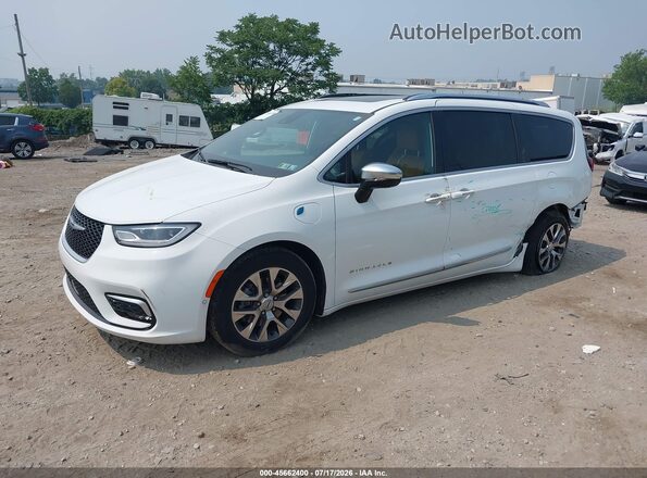 2C4RC1N71PR562774 2023 CHRYSLER PACIFICA Белый Передняя левая четверть