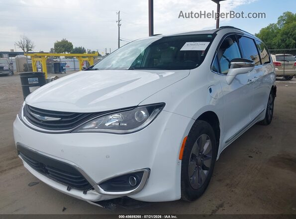 2C4RC1N72JR183404 2018 CHRYSLER PACIFICA White Vista tres cuartos delantera izquierda