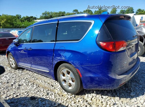 2C4RC1N76JR359466 2018 CHRYSLER PACIFICA Blue უკანა მარცხენა