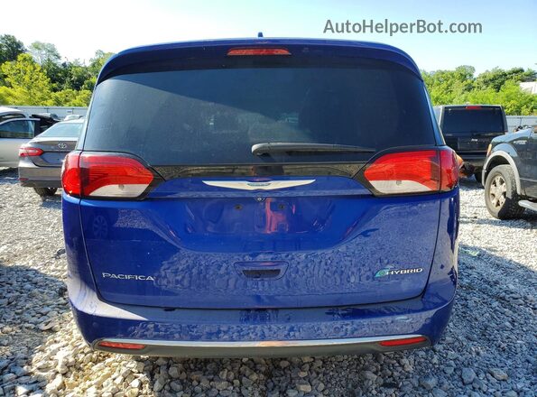2C4RC1N76JR359466 2018 CHRYSLER PACIFICA Blue უკანა ხედი